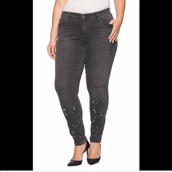Levi's Denim - Levi’s 711 Mid-Rise Skinny Jeans Plus Size